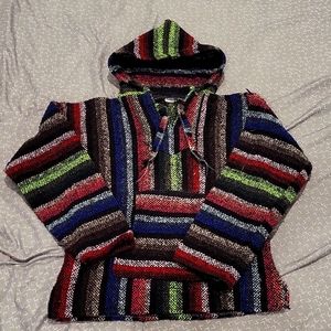 Mexican Poncho Hoodie
